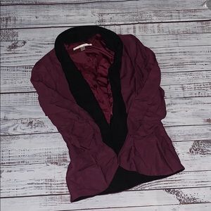 Maroon & Black Lauren Conrad Blazer